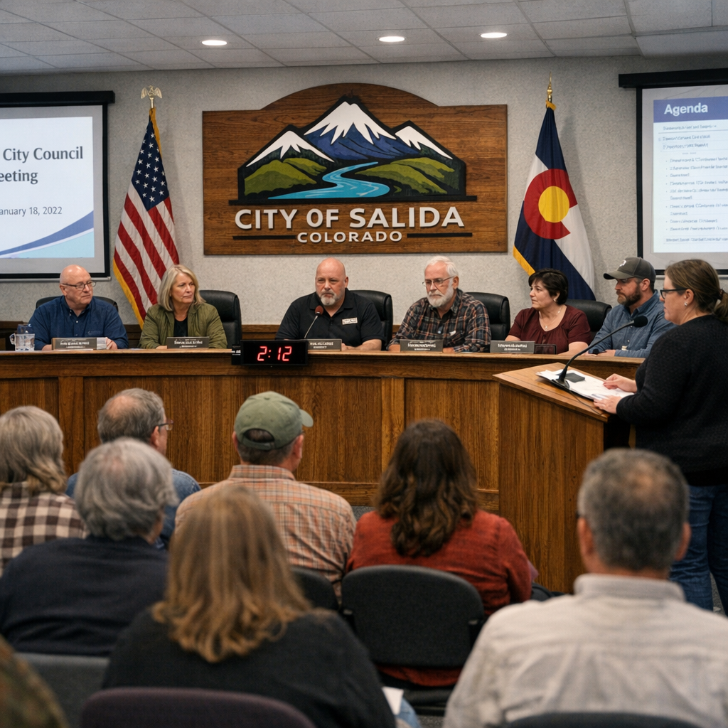 Salida City Council Addresses Liquor Licensing and Community Event Funding